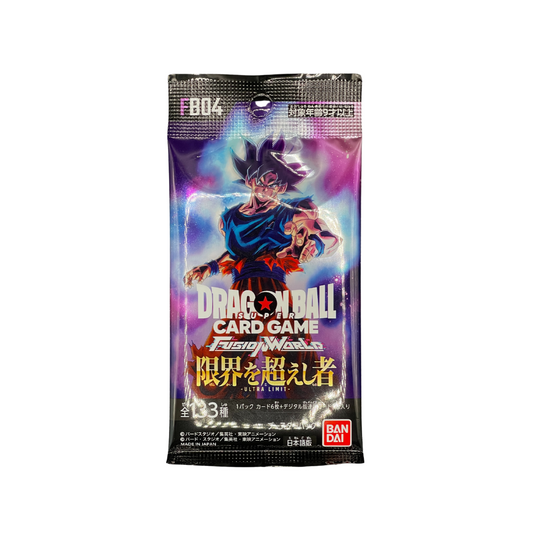 FB04 - Dragonball - Fusion World Beyond the Limit Booster pack JPY