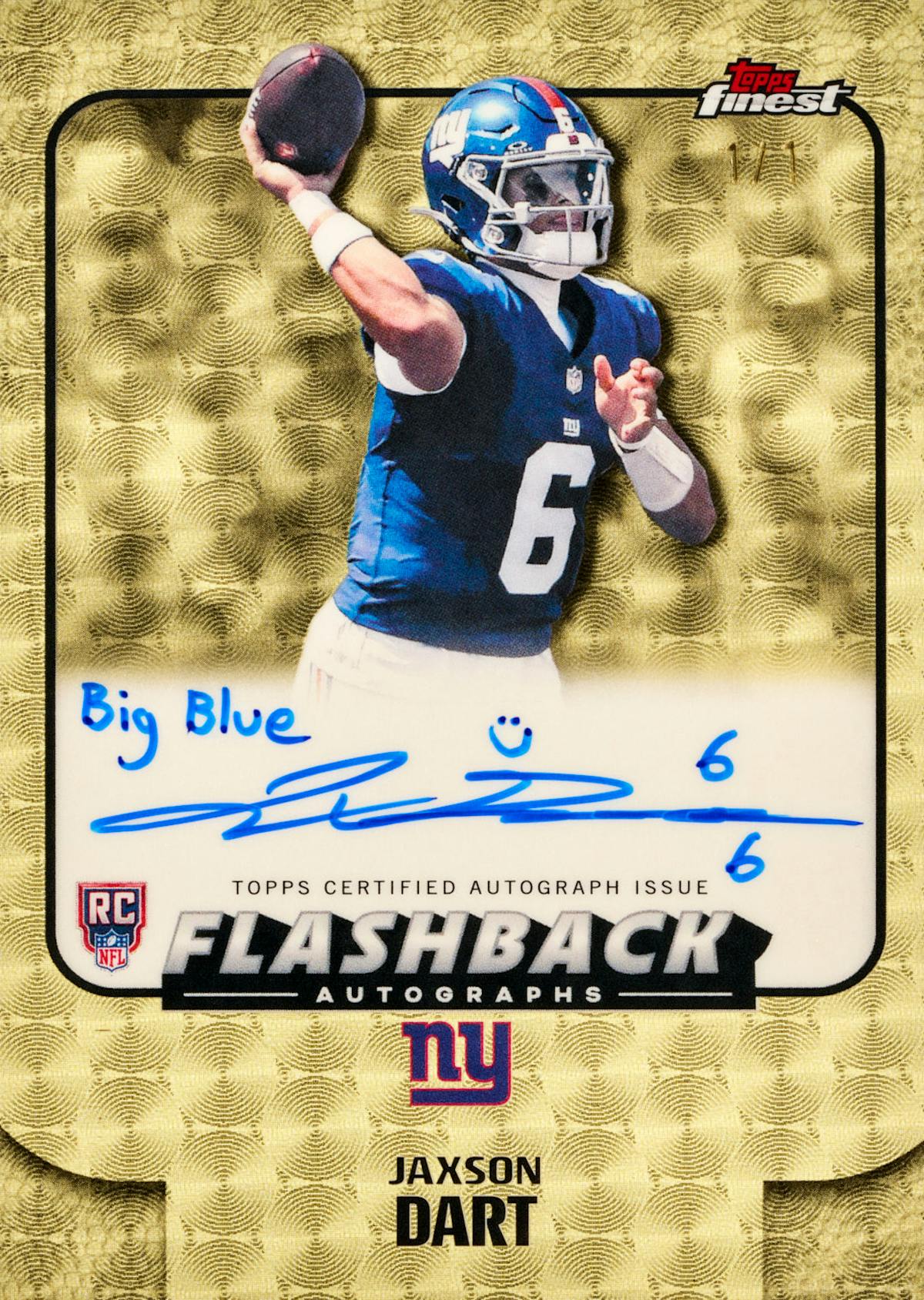 Topps Finest — detalj